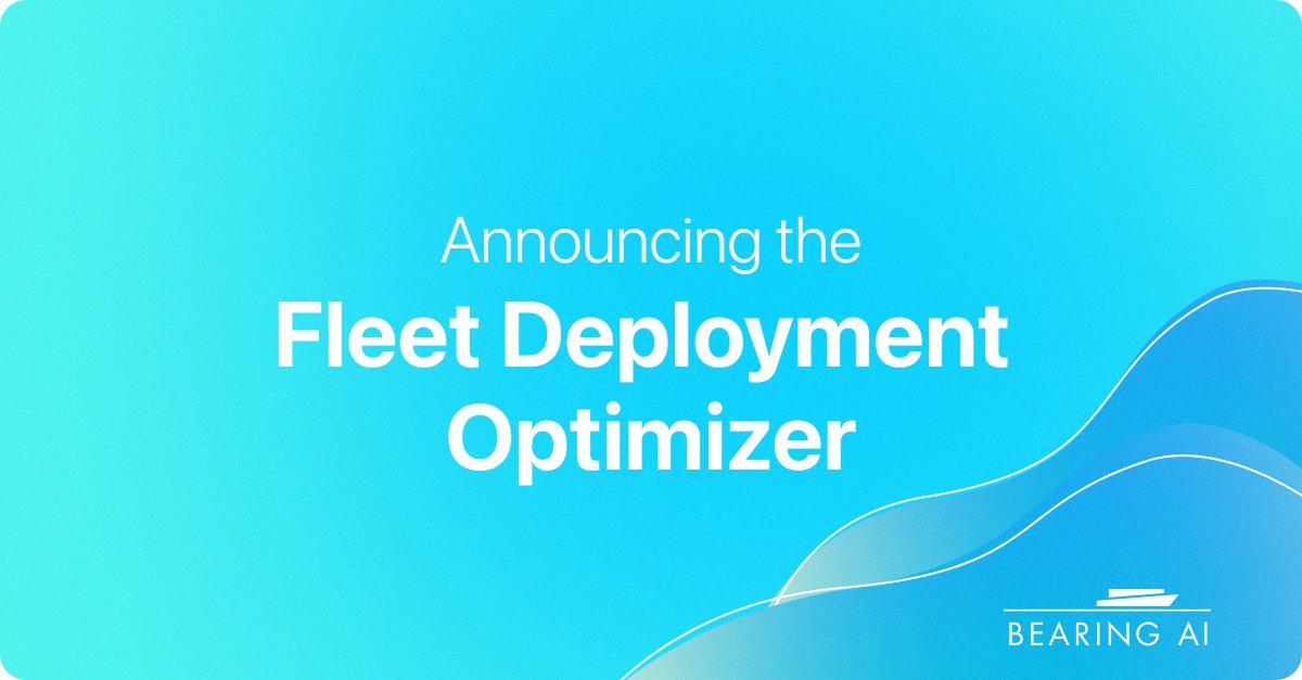 Bearing AI (@bearingai) on Twitter photo Introducing the groundbreaking AI-powered Fleet Deployment Optimizer from Bearing AI, the leading AI Decision Engine for the maritime shipping industry.
Developed with in-depth feedback from renowned global shipping company <a href="/HapagLloydAG/">Hapag-Lloyd AG</a>, this cutting-edge product is Introducing the groundbreaking AI-powered Fleet Deployment Optimizer from Bearing AI, the leading AI Decision Engine for the maritime shipping industry.
Developed with in-depth feedback from renowned global shipping company <a href="/HapagLloydAG/">Hapag-Lloyd AG</a>, this cutting-edge product is