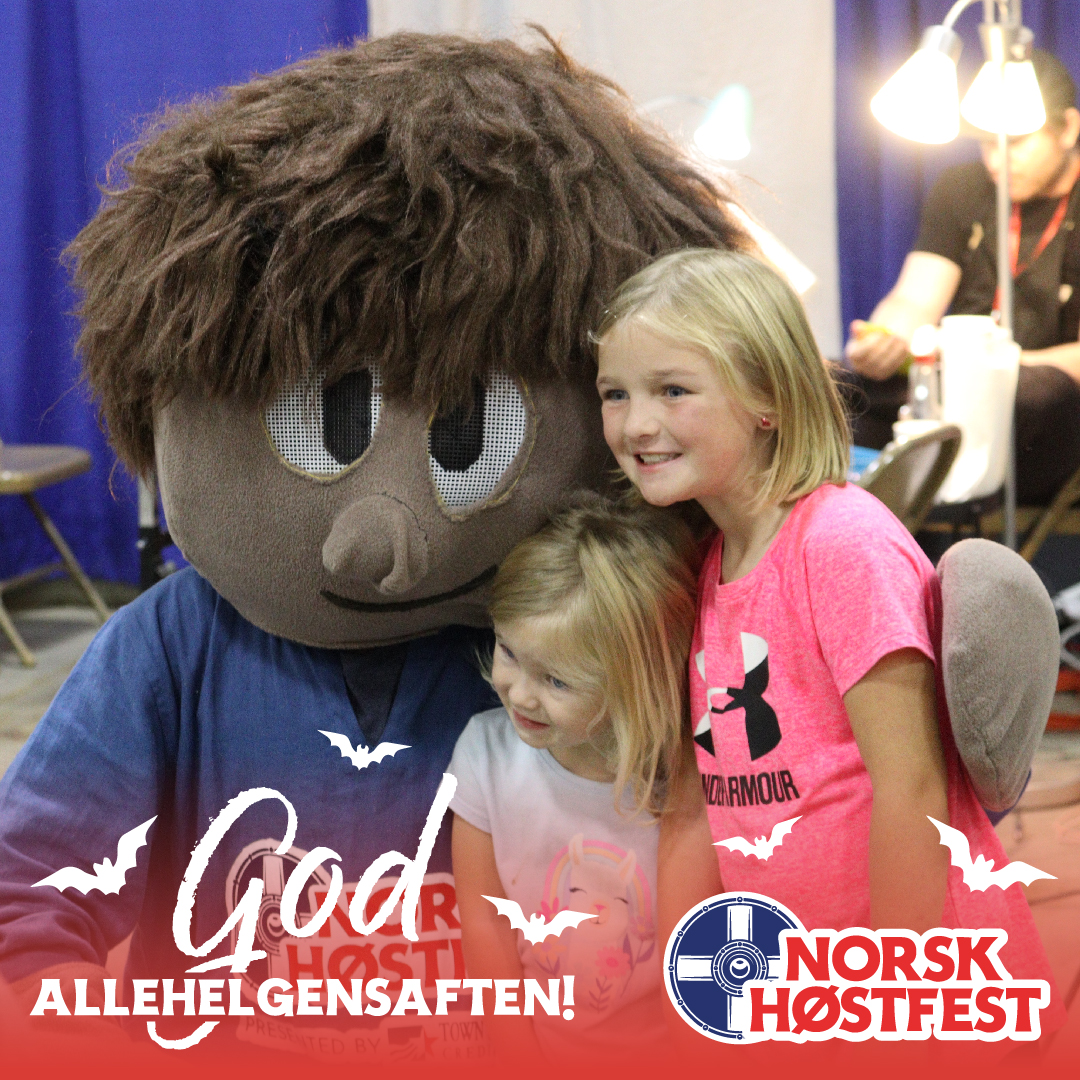 God Allehelgensaften 🎃👻🍬 

Wishing you a Happy Halloween from Norsk Høstfest! 

We want to know - what's your best Scandinavian themed Halloween costume idea?!