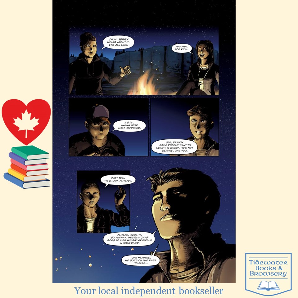 Tidewater Books (@tidewater_books) on Twitter photo A group of Cree teens gather around a fire to share stories of spirits and shapeshifters in this chilling debut graphic novel in today's Featured #CanLit in-store, 'Bad Medicine' by Christopher Twin <a href="/ConundrumCanada/">Conundrum Press</a> ๐๐จ๐ฆ๐๐ฅ
tidewaterbooks.ca
#ShopSmall #BuyLocal A group of Cree teens gather around a fire to share stories of spirits and shapeshifters in this chilling debut graphic novel in today's Featured #CanLit in-store, 'Bad Medicine' by Christopher Twin <a href="/ConundrumCanada/">Conundrum Press</a> ๐๐จ๐ฆ๐๐ฅ
tidewaterbooks.ca
#ShopSmall #BuyLocal