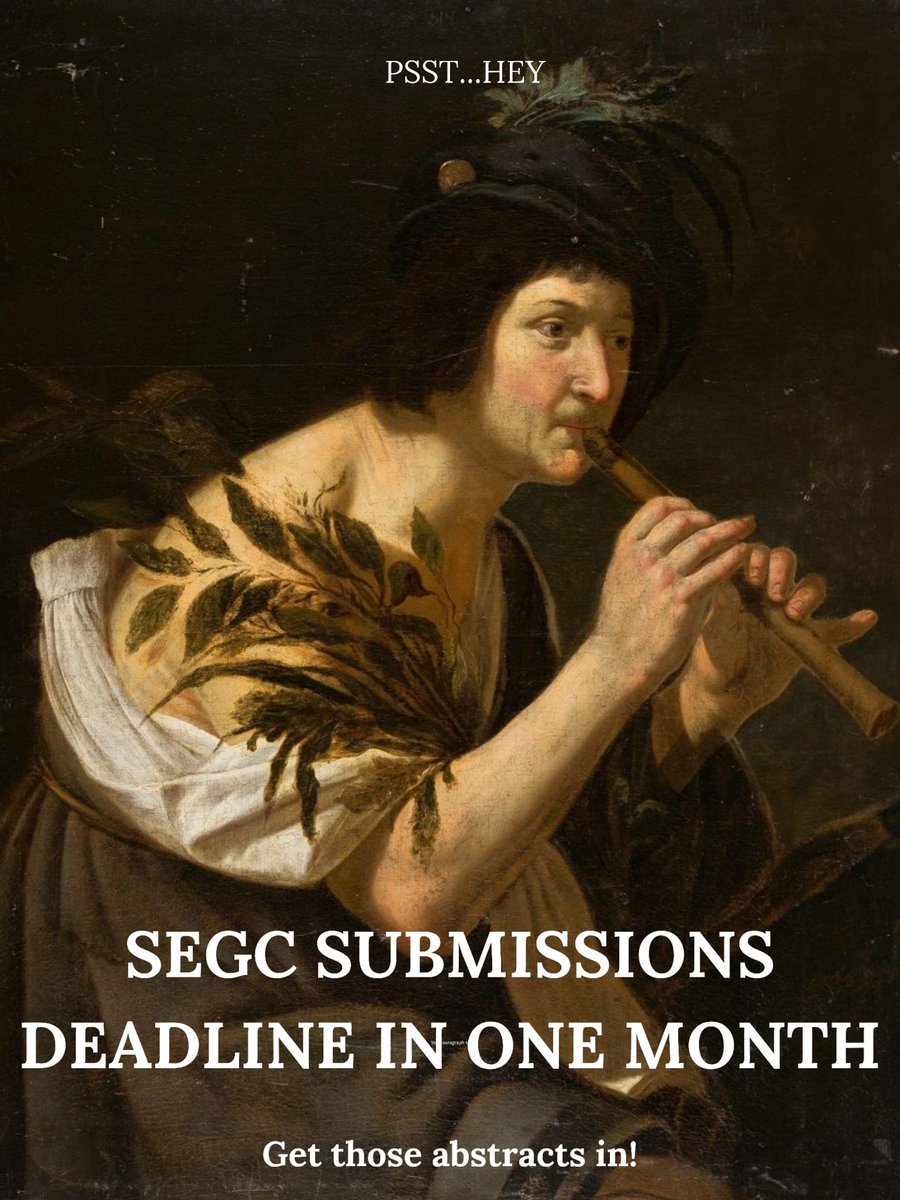SaintsEGC's tweet photo. ⌛️The countdown begins--the deadline for submitting your abstracts is just ONE MONTH away! Join us in the world of literature, play, and pleasure at St Andrews #SEGC2024! #graduateconference #callforpapers https://t.co/Uccg4GkrGC