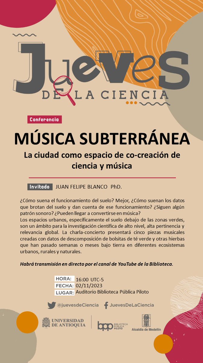 EL JUEVES 2 es "JUEVES DE LA CIENCIA"