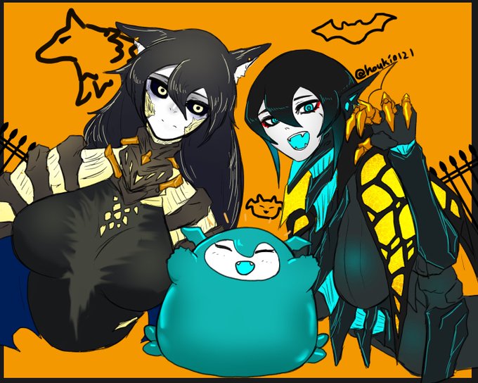 ハロウィン2023🐺😈🦇