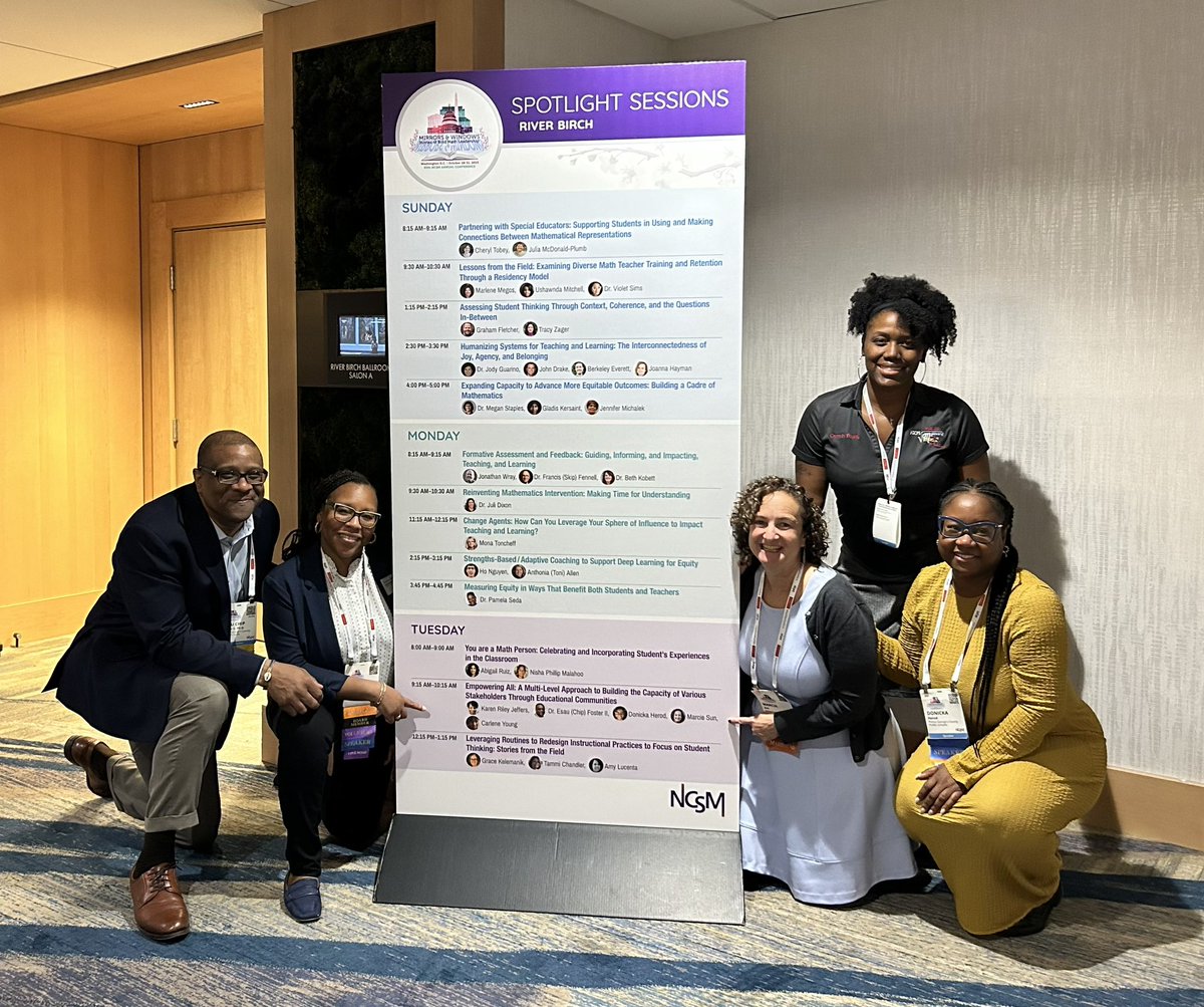 PGCPS representing in a spotlight session at #NCSM23 🔥🔥🔥