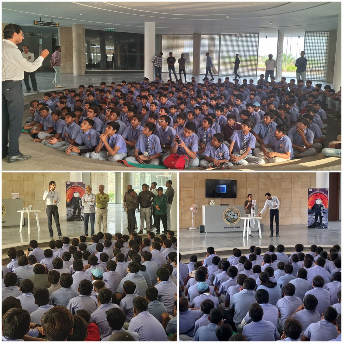 RscBhuj's tweet image. United we stand, stronger than ever!

On the occasion of Birth anniversary of #SardarVallabhbhaiPatel @RscBhuj organised interactive session in which more than 200 students got aware about #syphon #spillway, #PumpingStation and other engineering aspects of #SardarSarovarDam.