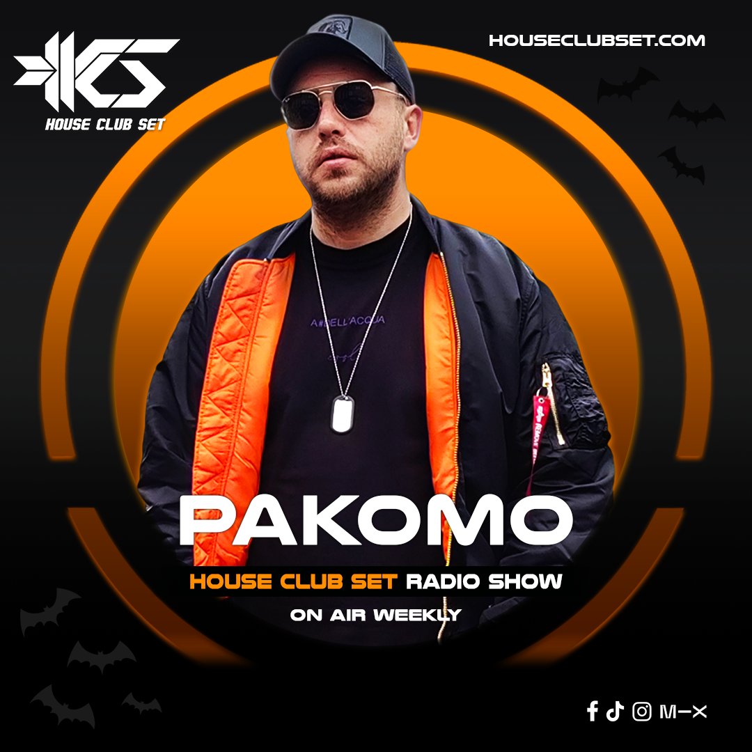 Spend your Halloween with exclusive guest mixes!
Pakomo is available streaming on <a href="/houseclubset/">House Club Set</a> Session🎃. tinyurl.com/session025