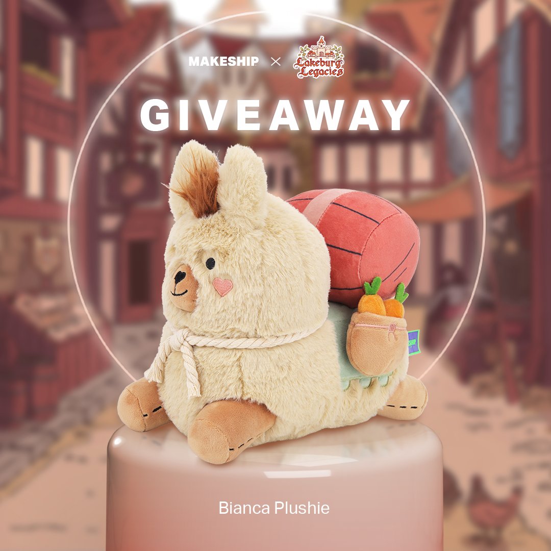 🎁 NEW GIVEAWAY Here is your chance to win 1 of the Bianca plushies 🥳 To participate: 👉 Follow @makeship and @ishtar_games 👉 Retweet this post Two winners will be selected on Nov. 9th at 2pm (CET). Good luck!