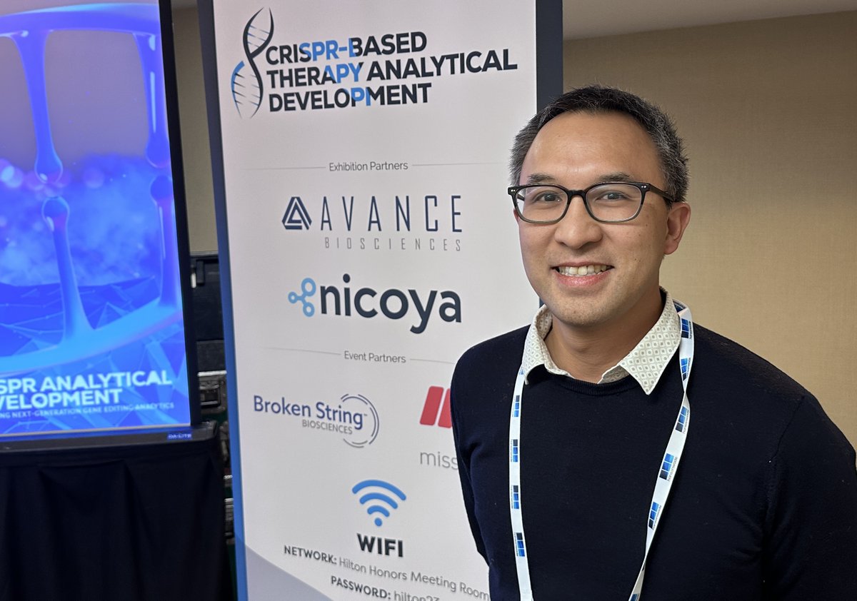 NucleaseLab's tweet photo. #CRISPRAnalyticalDevelopment meeting kicked off with a great talk by Carl Co from @arbortx on Collaboration between Industry and Gov (including NIST)
#CRISPR Conference https://t.co/G2HCezN6Xk