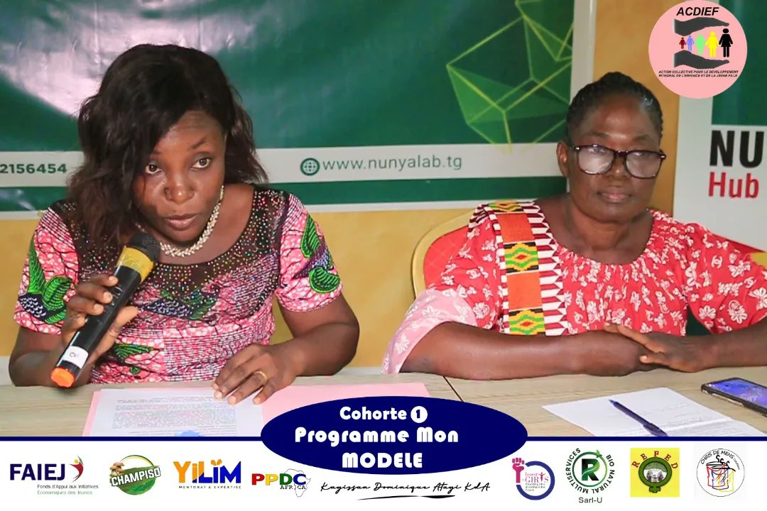 acdief's tweet photo. PREMIÈRE COHORTE DU PROGRAMME MON MODÈLE : Cérémonie de clôture
Les rideaux sont tombés sur la première cohorte du programme de Mentorship "Mon Modèle" initié par l'ACDIEF ce samedi 28 octobre 2023.
Lire l'article ⤵️
https://t.co/E5MCGb59R4
#Acdief #Monmodele #Mentorship https://t.co/QuW017iphV