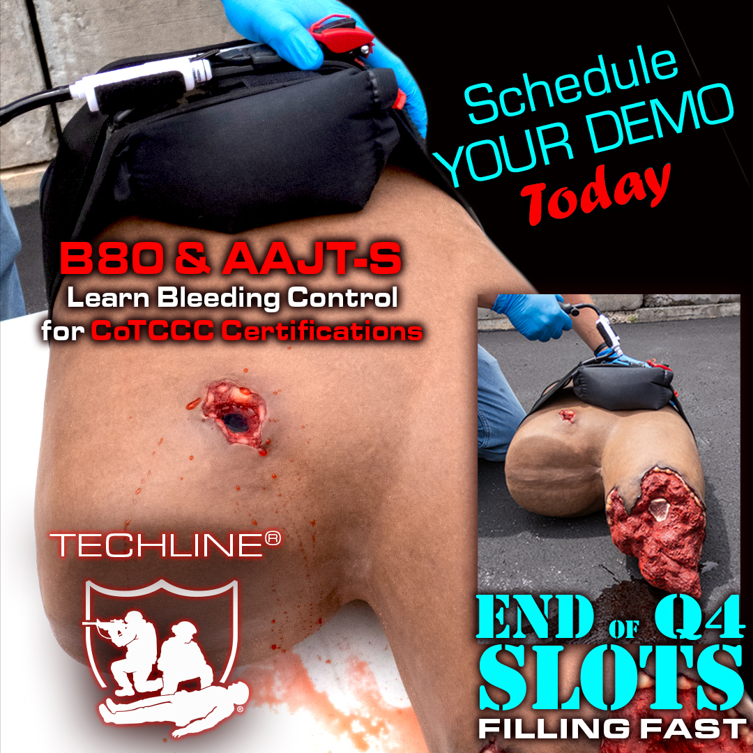 techlinetrauma's tweet image. Want to see Techline Trauma in action up close? Get a product demo by sending an email to sales@techlinetrauma.com. We love showing off our gear, and  how it enhances your training. Train More, Bleed Less® with Techline® 

#tacmed #aajts #compressionworks #tmbl #techlinetrauma