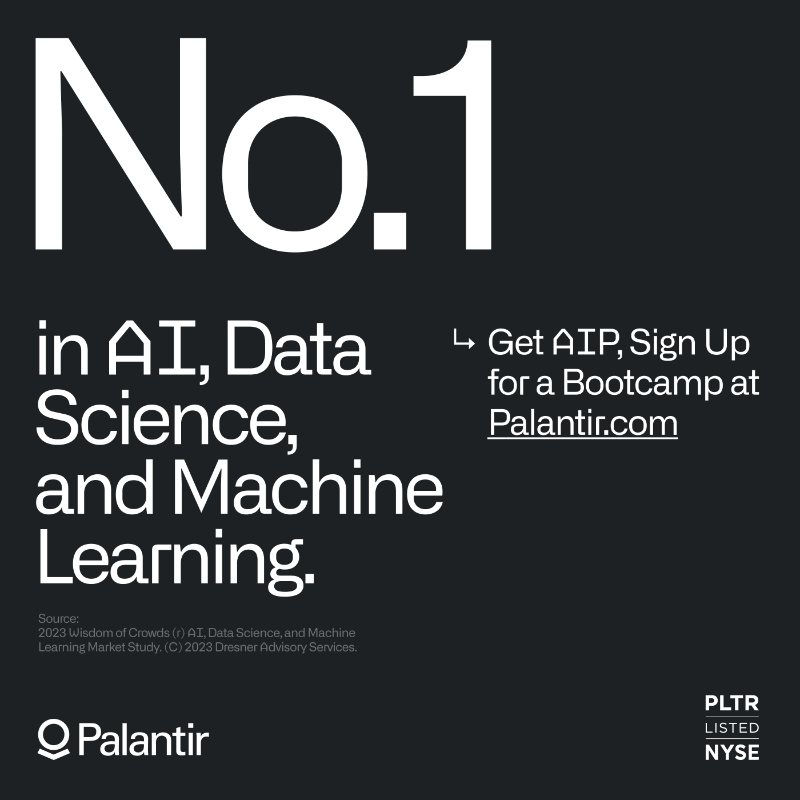 Palantir hotsell machine learning