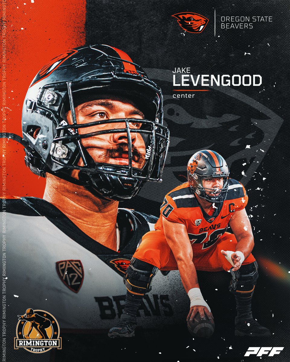 Jake Levengood has anchored the @BeaverFootball line in the 2023 season with the 6th highest run blocking grade among all FBS centers at 77.8 according to @pff_college. He has not allowed a sack and only allowed 6 total QB pressures. #rimingtonwatchlist