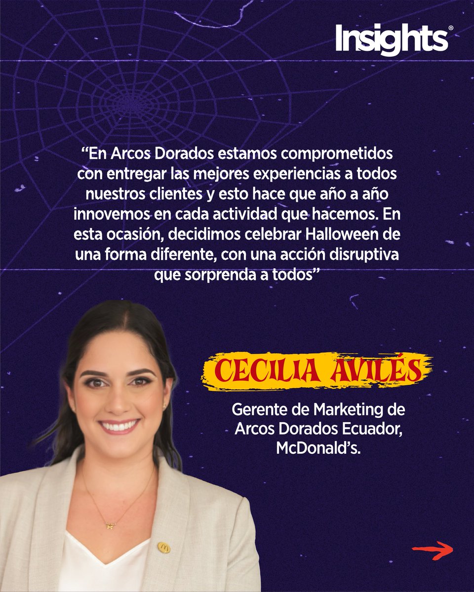 Somos_Insights's tweet photo. La divertida acción de McDonalds al disfrazarse de fantasma para sus consumidores sorprendió a Guayaquil en este Halloween👻🤩

Conoce un poco más sobre esta acción de la voz de Cecilia Avilés, gerente de marketing de @McDonalds_Ecu ✨ https://t.co/AdG3C3BsYp