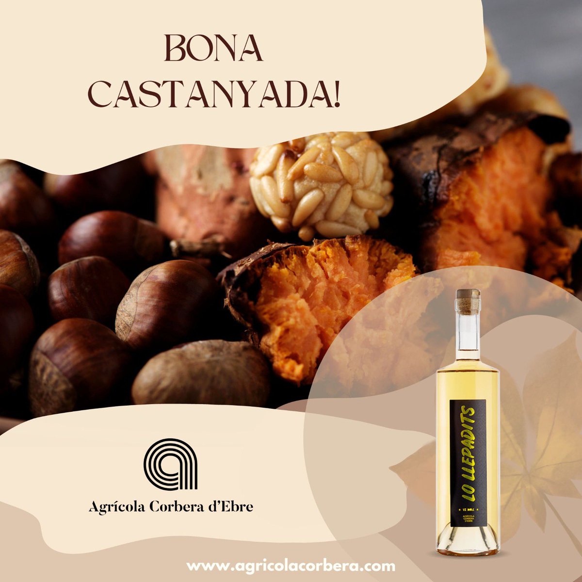 𝘚𝘰𝘮 𝘢 𝘛𝘰𝘵𝘴 𝘚𝘢𝘯𝘵𝘴, 𝘪 𝘦𝘯 𝘵𝘢𝘭 𝘥𝘪𝘢𝘥𝘢 𝘳𝘦𝘨𝘯𝘦𝘯 𝘭𝘰𝘴 𝘤𝘰𝘴𝘵𝘶𝘮𝘴 𝘢𝘲𝘶𝘦𝘴𝘵𝘴: 𝘵𝘰𝘵𝘩𝘰𝘮 𝘧𝘢 𝘭𝘢 𝘤𝘢𝘴𝘵𝘢𝘯𝘺𝘢𝘥𝘢, 𝘤𝘰𝘯𝘴𝘶𝘮𝘪𝘯𝘵-𝘴𝘦 𝘢 𝘭𝘢 𝘷𝘦𝘵𝘭𝘭𝘢𝘥𝘢 𝘤𝘢𝘴𝘵𝘢𝘯𝘺𝘦𝘴 𝘪 𝘱𝘢𝘯𝘦𝘭𝘭𝘦𝘵𝘴. 

🖋️ J.Llunas. Castanyes i panellets