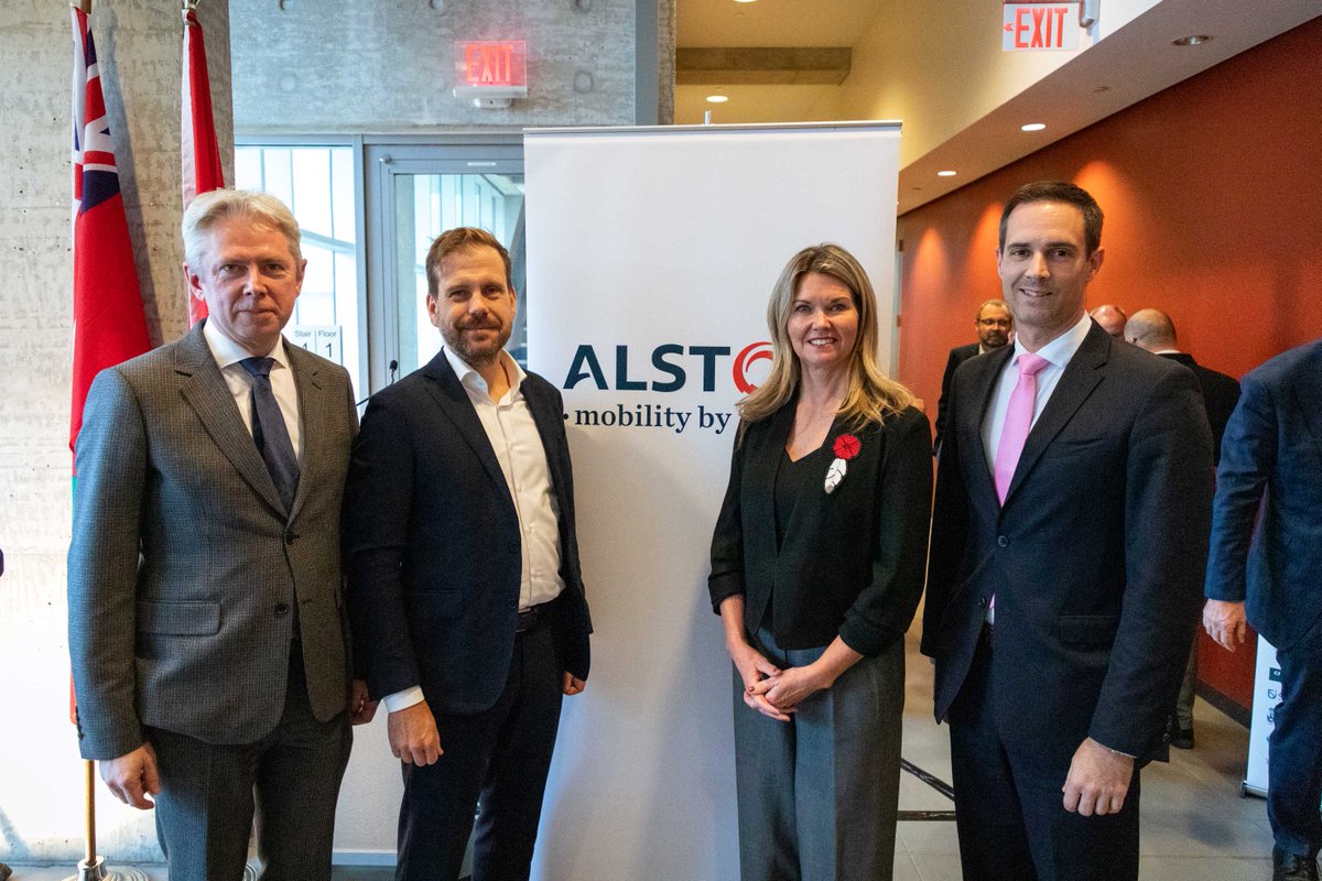 AlstomCanada's tweet image. We are thrilled to announce we signed a MoU with  @earthdistrictca to develop Canada’s first railway engineering specialization for undergrads and to explore opportunities for joint R&amp;amp;D. ow.ly/CeWY50Q2j5Q
#TeamAlstom #GTHA #Education