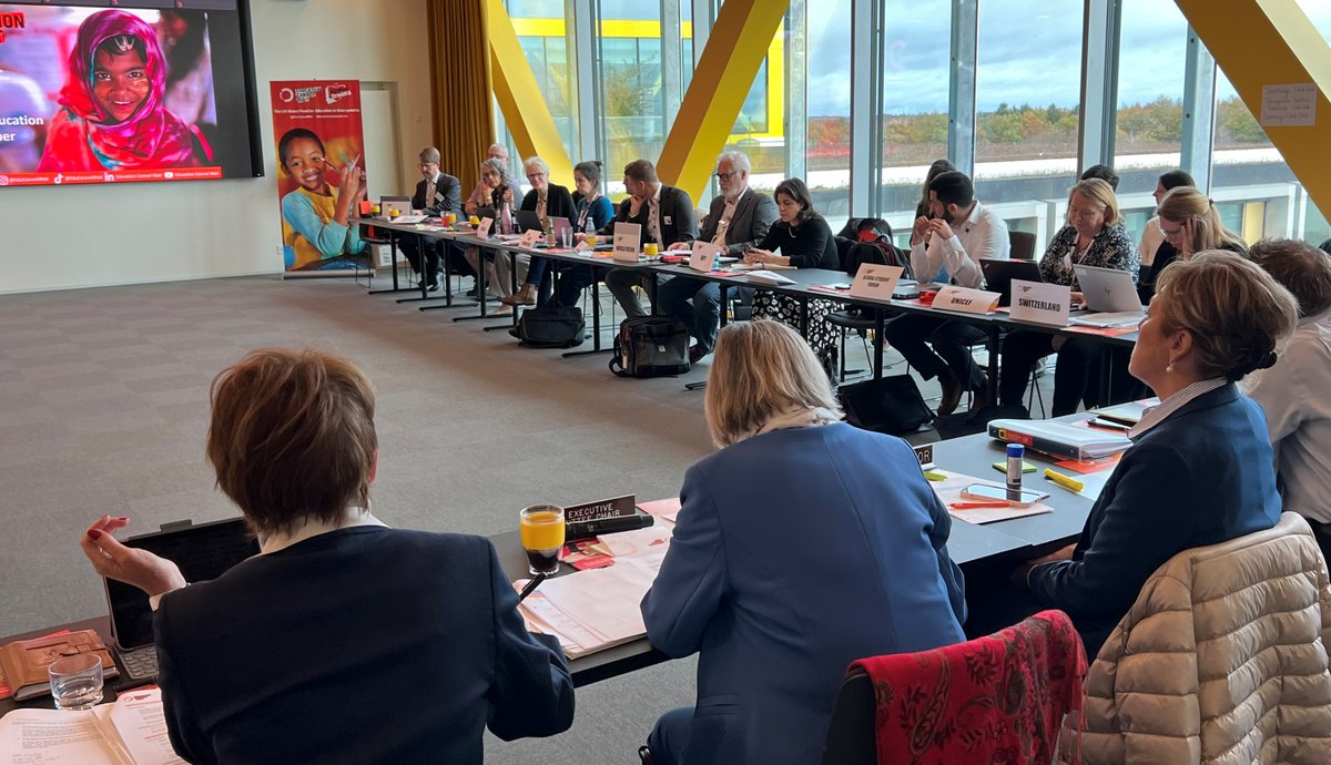 #ECW Executive Committee meets together to advance education in emergencies & protracted crisis progress for crisis-affected girls/boys who urgently need #qualityeducation!

Our thanks to @LEGOFoundation for hosting ExCom in beautiful #Billund #Denmark🇩🇰

@DanishMFA @Denmark_UN🇩🇰