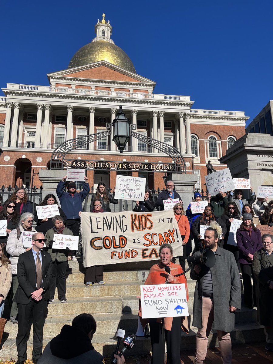 Gavi Wolfe (@gaviwolfe) on Twitter photo So grateful to Rep. <a href="/MarjorieDecker/">Marjorie Decker</a> for always — always! — standing up for families in the greatest need and working to achieve real solutions.
We can’t shut kids out of shelters. A wait list is not a place to sleep. Massachusetts is better than this. So grateful to Rep. <a href="/MarjorieDecker/">Marjorie Decker</a> for always — always! — standing up for families in the greatest need and working to achieve real solutions.
We can’t shut kids out of shelters. A wait list is not a place to sleep. Massachusetts is better than this.
