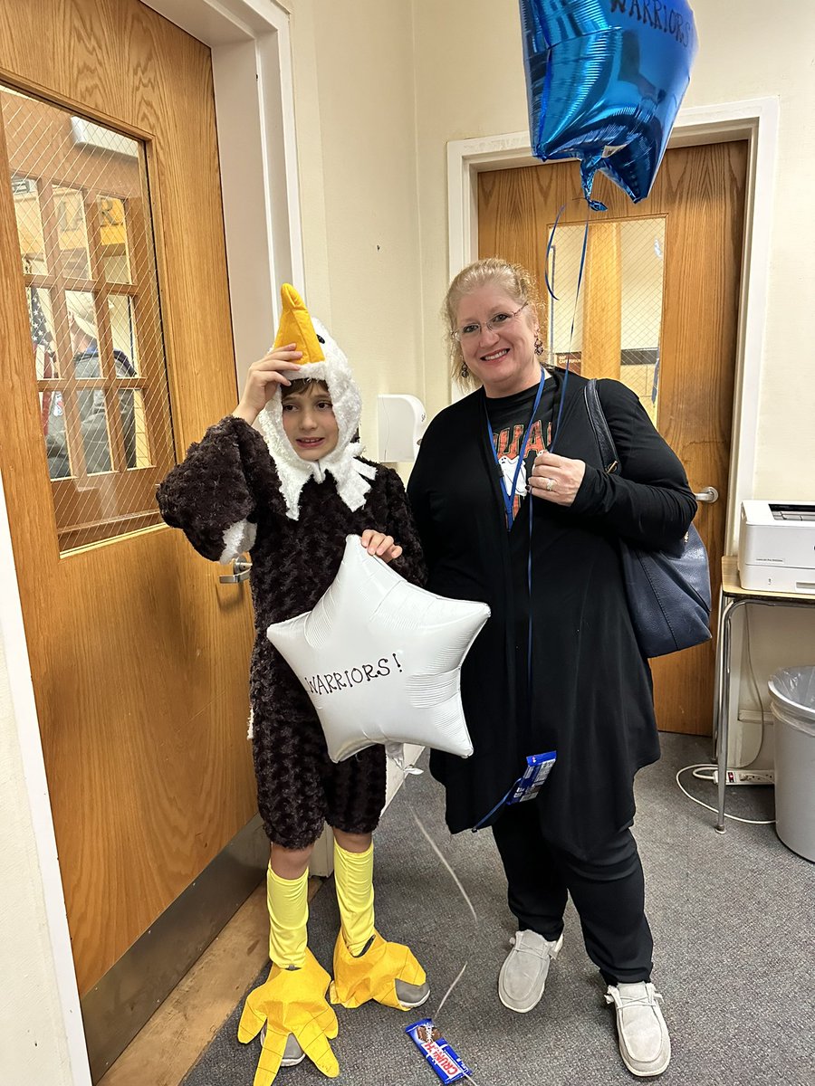 Way to go, Warriors! A big congratulations to Ryan and Mrs. Stevenson on being our first monthly winners! <a href="/Warrior_News/">Markham Place School</a>