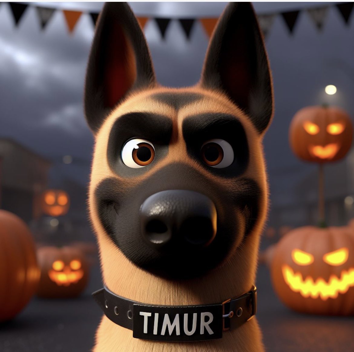 K9Timur's tweet photo. Happy Halloween https://t.co/ZLrwWssVoh
