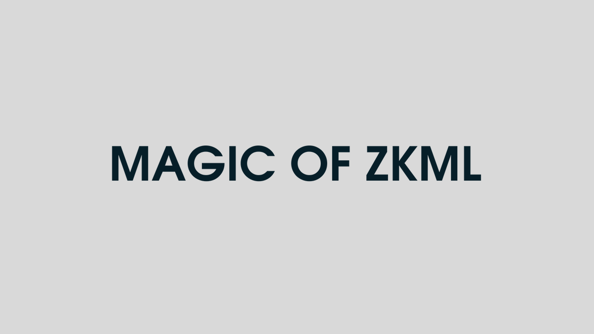 jovarov's tweet photo. 1/8 Discover the magic of zkML in real-world applications! As ML models consume more data, privacy risks increase dramatically

zkML, with its zero-knowledge proofs, protects our data while opening up new possibilities

#Aleo https://t.co/0YEte4prYQ