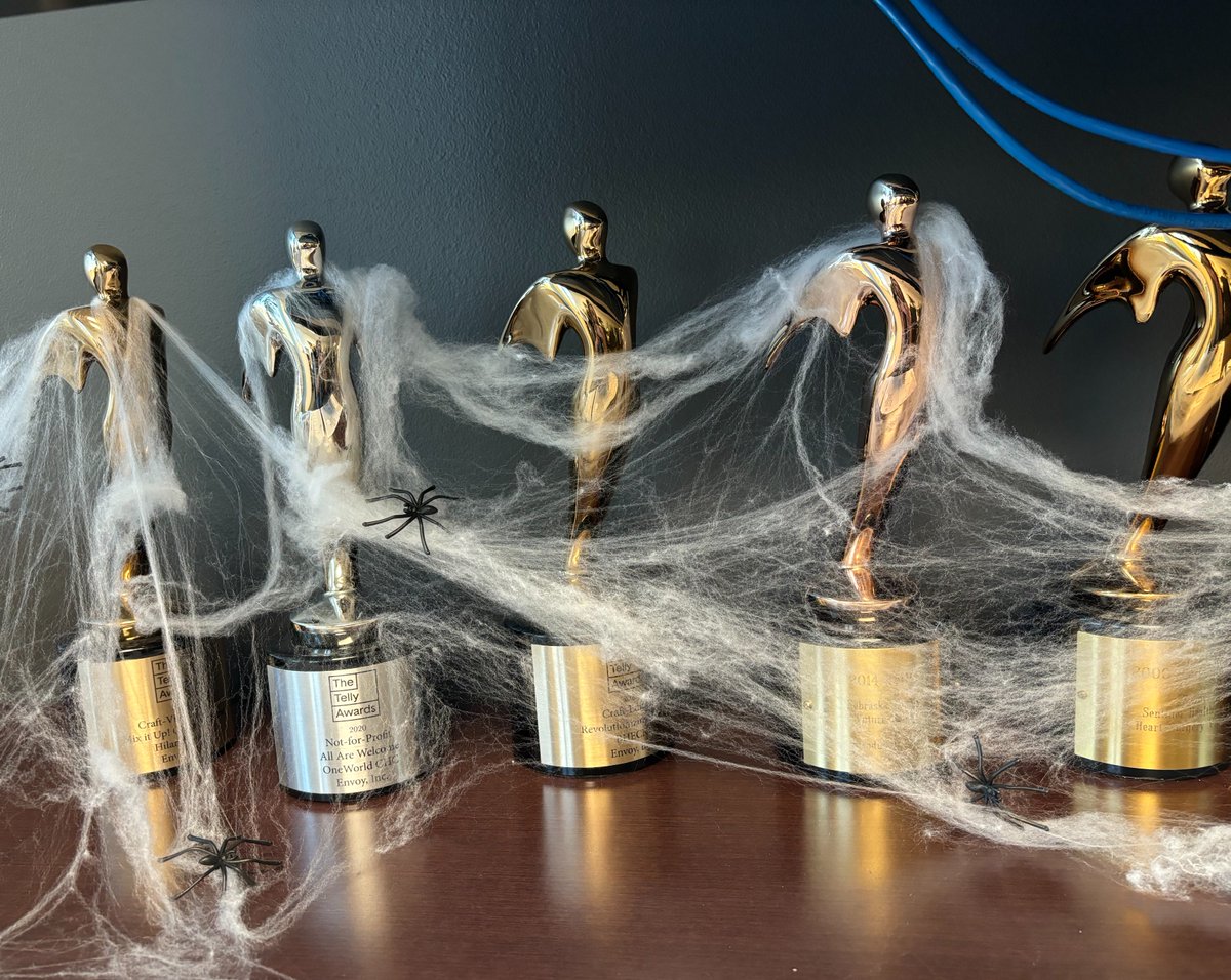 EnvoyInc's tweet photo. Envoy Halloween Party 23' 🧡🕸️🎃 Our annual Halloween party was full of laughs, delicious food, and even better company! We love Envoy Inc and we live for the details. https://t.co/WUwM9xpF1Y