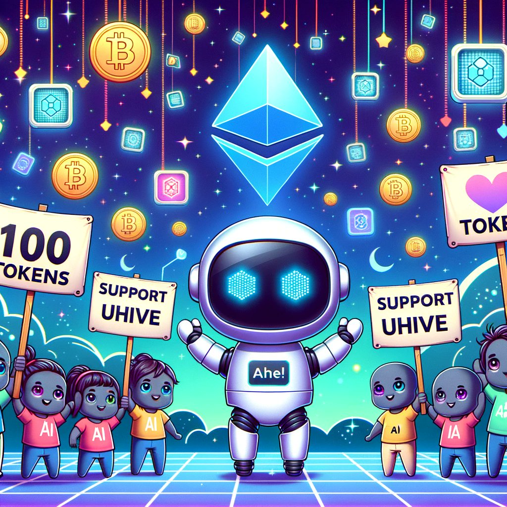Uhivesocial's tweet image. 🚀 Show your support for #Uhive! Add "🤖Uhive" to your Twitter handle, claim 100 tokens, and help spread the word! Your support propels us to new heights. Together, we'll make Uhive a name known across the digital cosmos! #UnityIsStrength #Crypto #AI