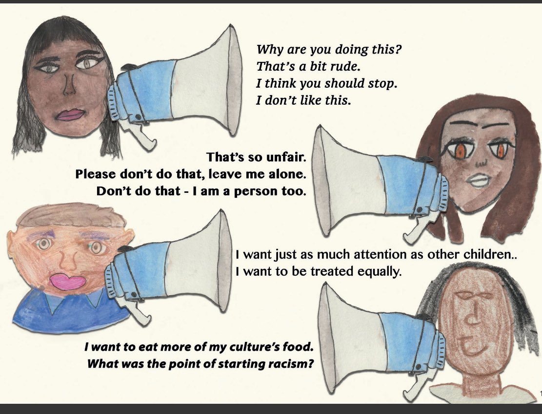 As #BlackHistoryMonth  comes to a close we remind folk that children in the RESPECT project call for schools not to be tokenistic but talk about race and racism all year Please use our free book to help! <a href="/barnardos/">Barnardo’s</a> <a href="/UWE_Research/">Research from UWE Bristol</a> @Ben_3eyes. issuu.com/uwebristol/doc…