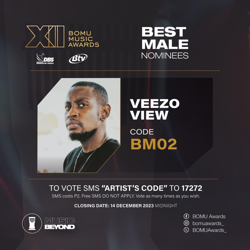 This is my first B.O.M.U nomination 🔥🔥🔥 let’s bring it home please 🙏 

To vote sms BM02 to 17272