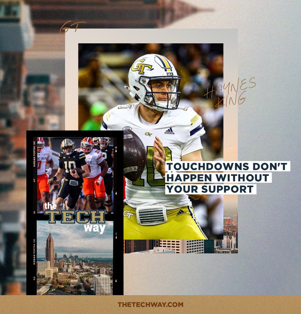Haynes King (@haynes_king10) on Twitter photo HUGE win this weekend!
Join @thetechwaynil âs Double Challenge to raise $500,000 to support <a href="/GTAthletics/">Georgia Tech Yellow Jackets</a> Student-Athletes. Till Dec.11 , a generous group of GT donors will match any subscription up to $250,000! Head over to  thetechway.com/memberships to join the Double Challenge HUGE win this weekend!
Join @thetechwaynil âs Double Challenge to raise $500,000 to support <a href="/GTAthletics/">Georgia Tech Yellow Jackets</a> Student-Athletes. Till Dec.11 , a generous group of GT donors will match any subscription up to $250,000! Head over to  thetechway.com/memberships to join the Double Challenge