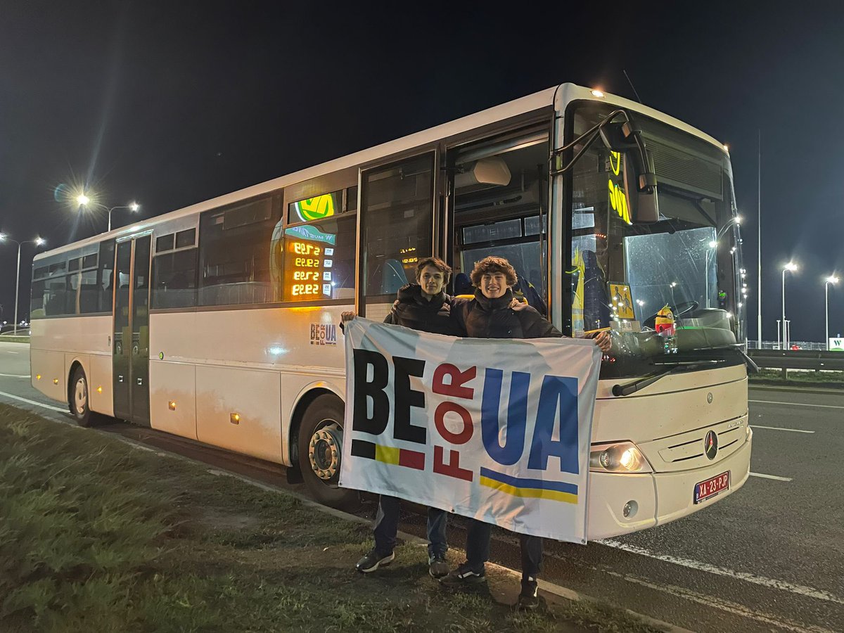200 children Lyceum “Perspektyva” of the local council of Merefa (Kharkiv region) will be able to go back to school thanks to the donation of a school bus 🇧🇪🚌 🇺🇦

<a href="/BelgiumUkraine/">Belgium in Ukraine</a> <a href="/UKRinBEL/">UKRinBEL</a> 
<a href="/ZelenskaUA/">Olena Zelenska / Олена Зеленська</a> #SupportUkraine