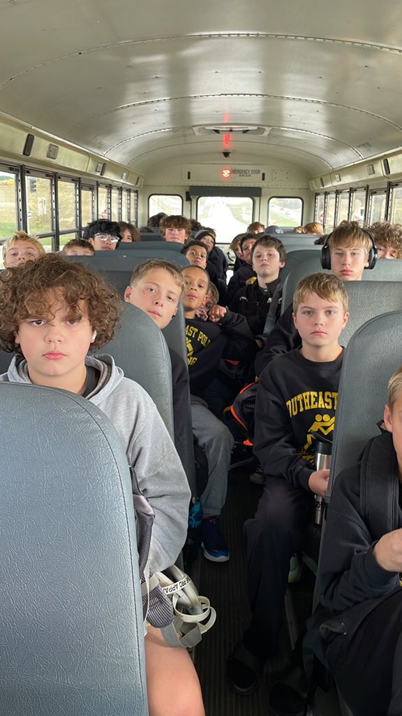 SEP Jr High Wrestling (@sepjrhwrestling) on Twitter photo <a href="/sepwrestling/">SEP GOATs Wrestling</a> Jr high boys team on the way to battle with Ankeny Southview and West Des Moines Valley #RamReady <a href="/sepwrestling/">SEP GOATs Wrestling</a> Jr high boys team on the way to battle with Ankeny Southview and West Des Moines Valley #RamReady