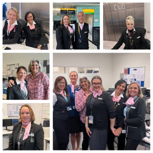 Last day to wear 🩷 neckwear @united in support of Breast Cancer Awareness month. However not the last day to support a very worthwhile cause🙏To those that have lost, won & still fighting #BreastCancer we are with you everyday 💕🙏 ⁦@UALondonLegends⁩ ⁦@aaronsmythe⁩