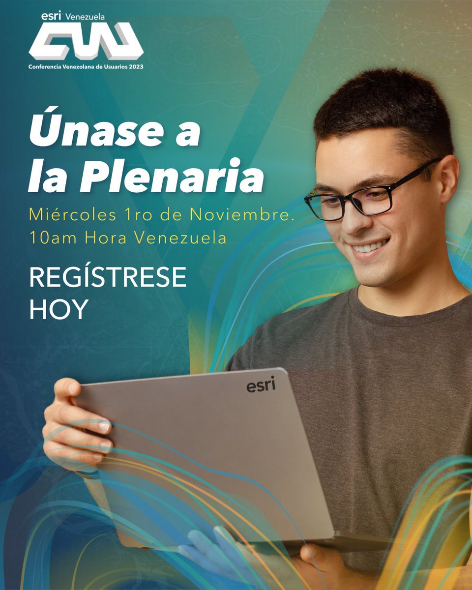 Esri_Venezuela's tweet photo. Únase a la Plenaria de la #CVU2023🤩

La plenaria será el miércoles 1ro de Noviembre de 2023 a las 10am hora Venezuela.🌎 https://t.co/k97id6qsCd