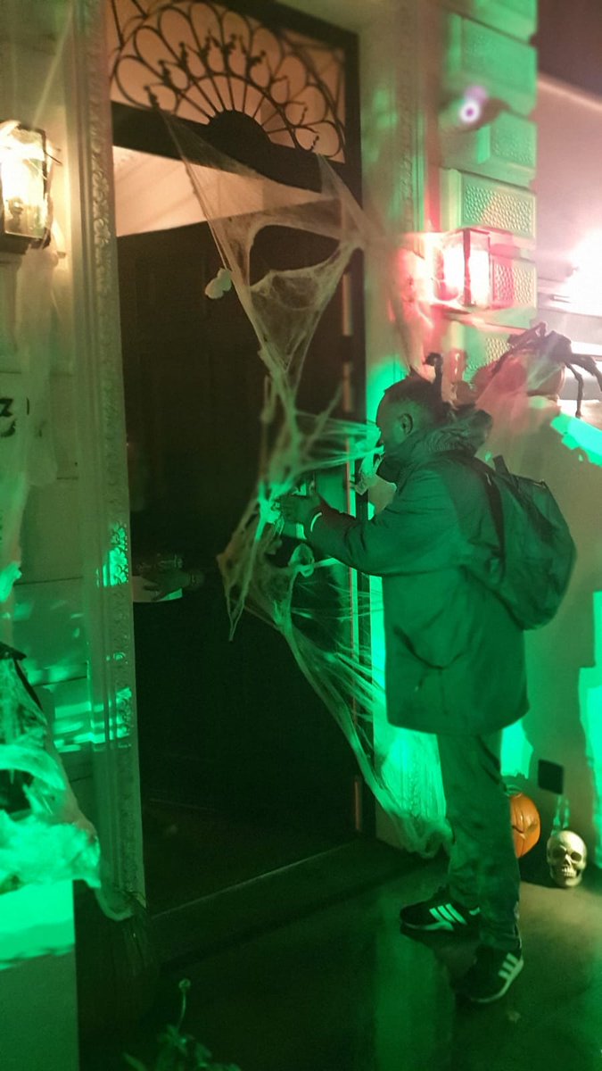 Canvassing this evening presented some unique challenges... 
Hopefully the people of Kensington thought I was a treat rather than a trick! 
#HappyHalloween