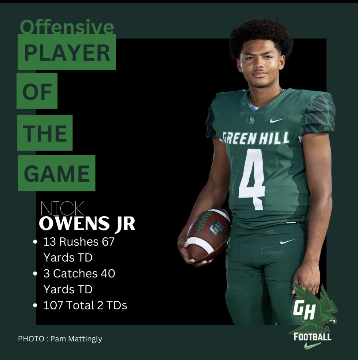 Green Hill Football tweet media