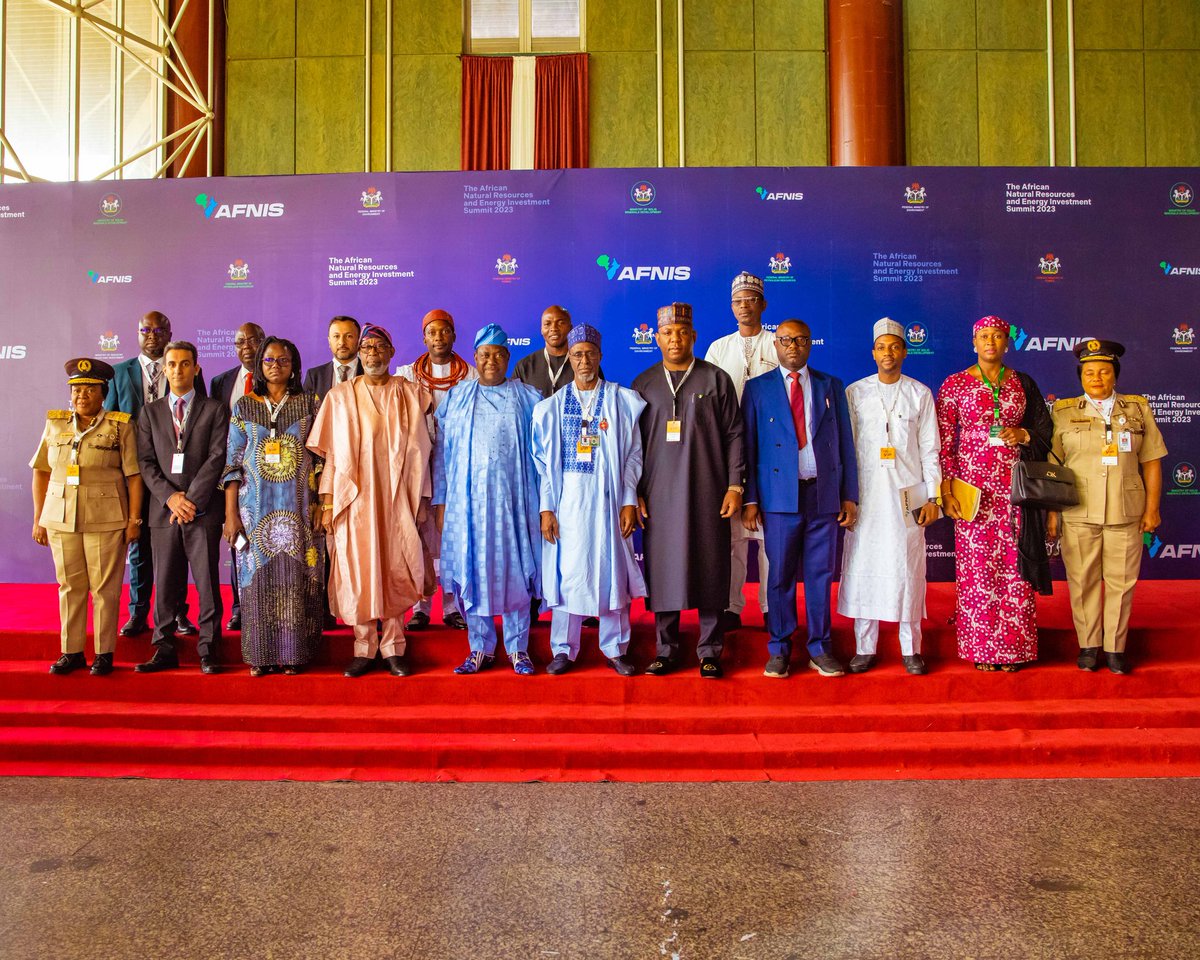 SGFAkume's tweet image. Honored to represent @officialABAT  at the 2nd Africa Natural Resources and Energy Investment Summit (AFNIS). This summit brings together key players in the energy &amp;amp; natural resource sector to discuss sustainable solutions for our continent's future &amp;amp; Nigeria's  continued growth
