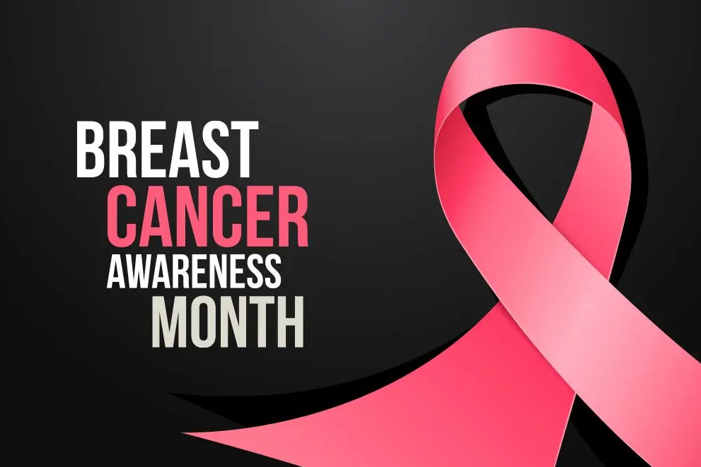 Although today marks the end of Breast Cancer Awareness Month, we encourage those who have not received a mammogram to do. Health is wealth.