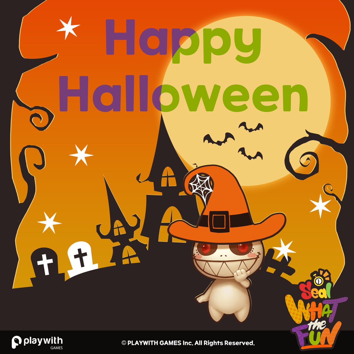 SealWHATtheFUN's tweet image. Happy Halloween!🎃

It&apos;s time to dress up, scare up some fun, and enjoy all the spooky treats!👻👻👻

Have a safe and fuuuuuuuuuntastic night!🐈‍⬛🪦

#SealWhatTheFun #happyhalloween #spookynights #gaming #gamers #partygame