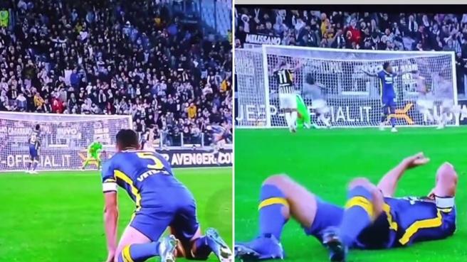 ladolcejuve's tweet image. Faraoni uomo di m.... che ha simulato in modo schifoso non è stato punito eppure c' era un bel video dove si vedeva tutta la scena
Le istituzioni del calcio 🇮🇹 valgono zero
#DisdettaAfflittiva 
#DisdettaSkyDazn