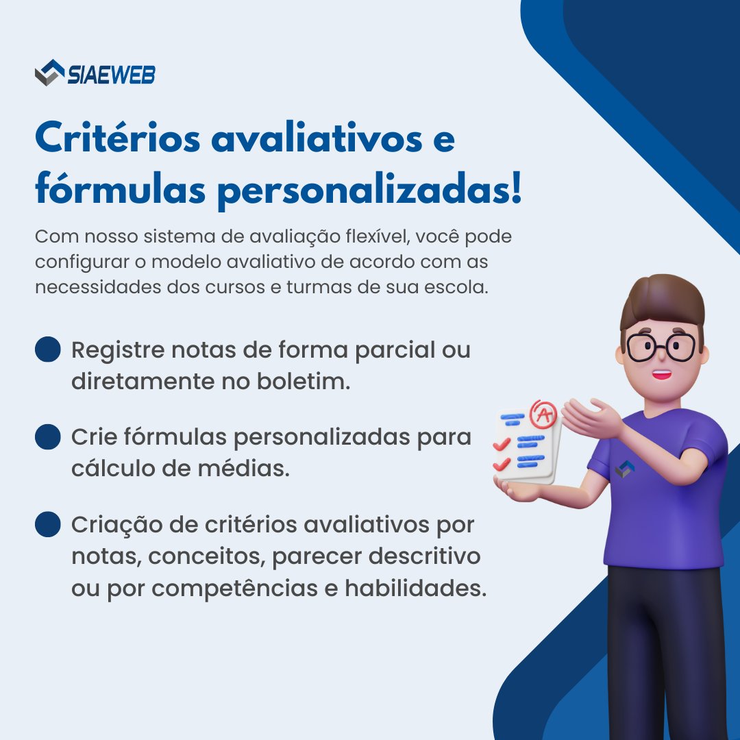 Template de boletim de notas personalizáveis online