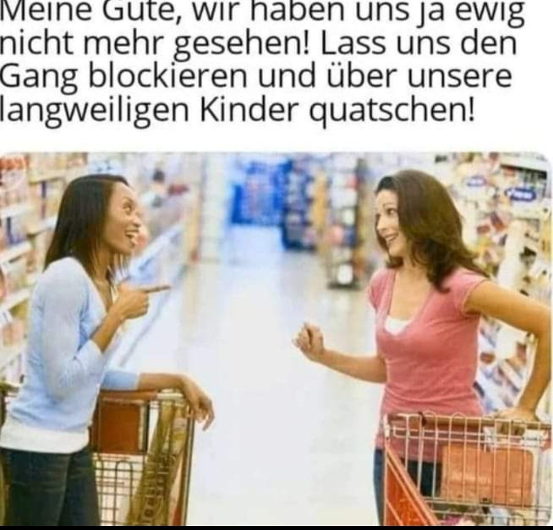 Bei jedem Einkauf inzwischen...