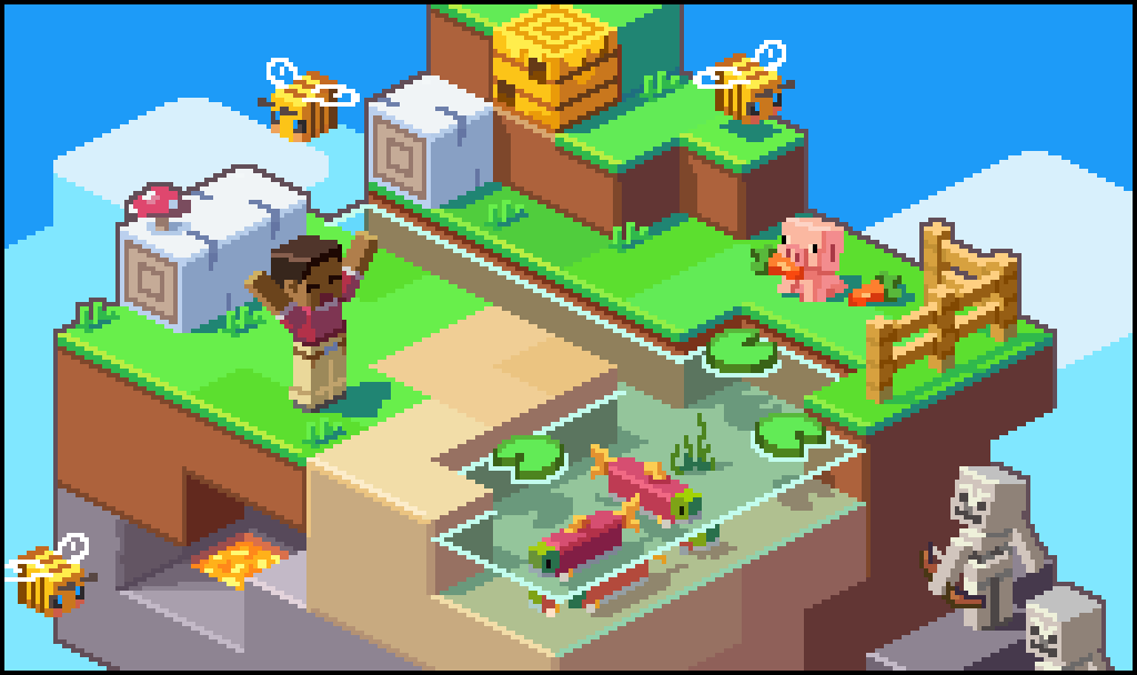 castpixel's tweet photo. My name is Christina. I'm a trans woman from Greece. My contract with #minecraft is coming to an end. 

Hire me if you need someone to create the look for your game.  I have 14 years experience in 
💜vizdev/ conceptart
💜game art and gamedev (agile)
💜animation
💜pixelart https://t.co/8MPmeQLqqp