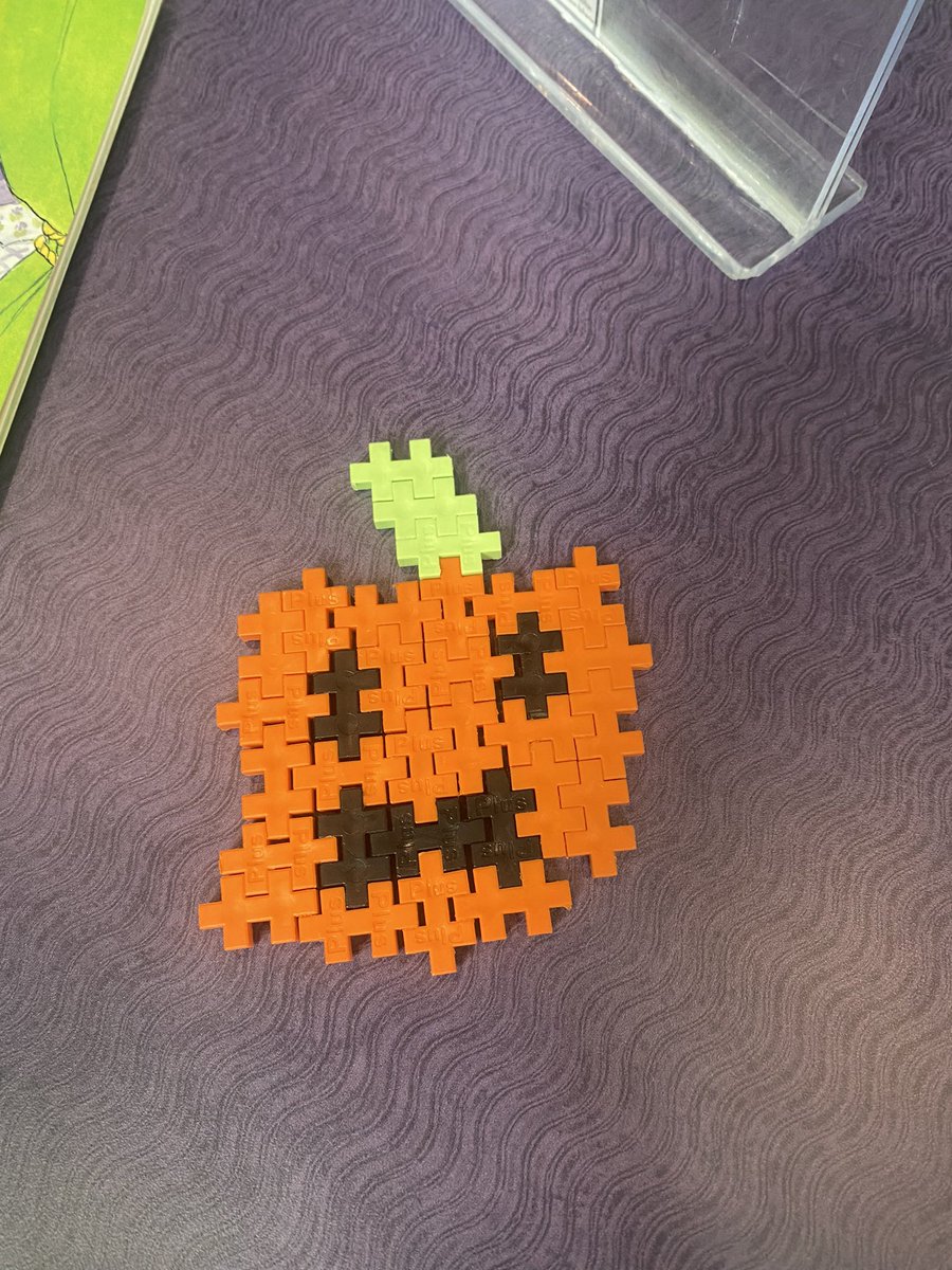 MsMWalker1's tweet photo. Getting into the spooky spirit with Minecraft education, Lego structures and of course, pumpkin carving. #Halloween @AshleyOaksPS https://t.co/q38a9olESM