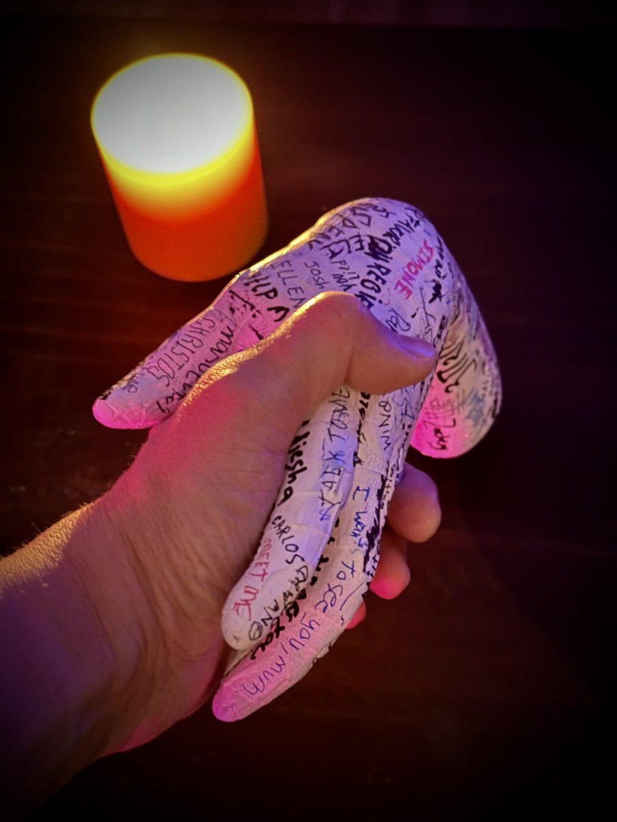 RobBoudon's tweet image. Channeling the movie “Talk To Me” this Halloween! 🎃