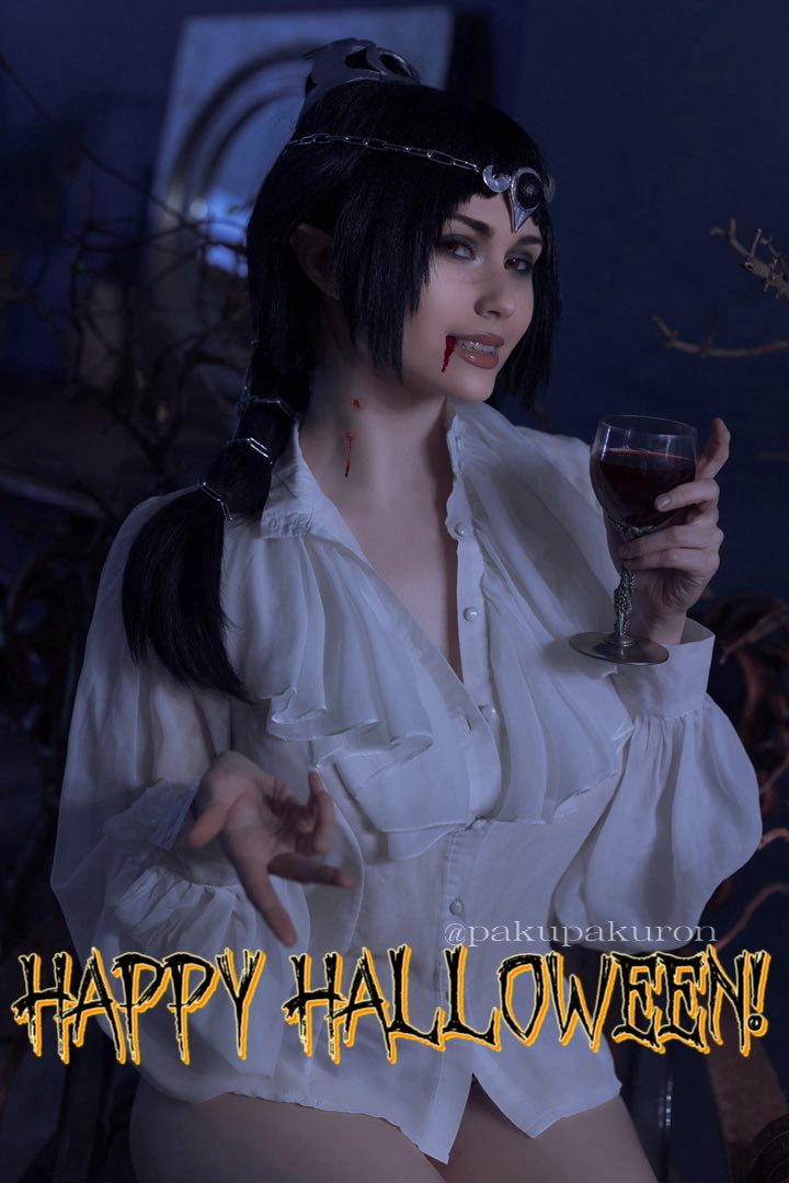 pakupakuron's tweet photo. Happy Halloween with Shadowheart! 🖤 https://t.co/UyAbxMGt5c