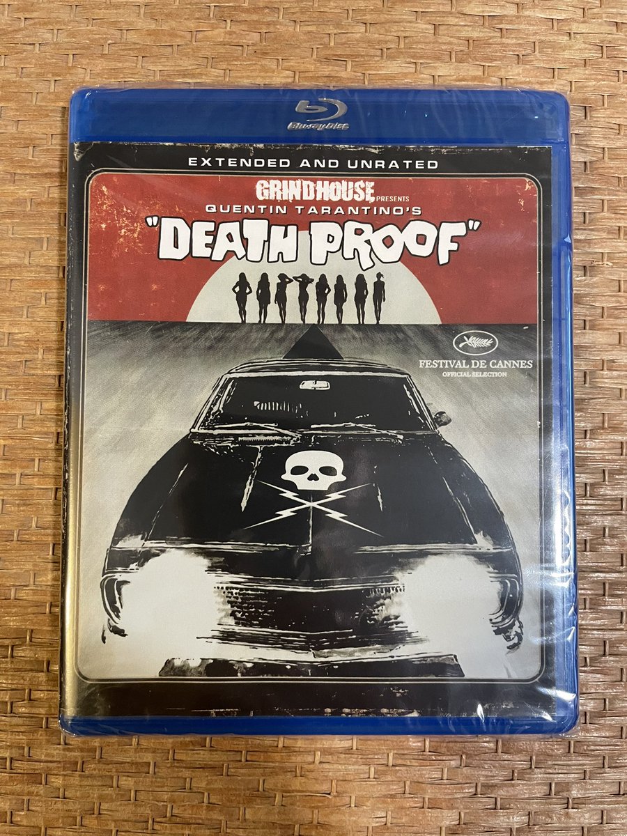 Movie Library

#Grindhouse:  #DeathProof (2007)

Starring:  #KurtRussell #RosarioDawson #VanessaFerlito #JordanLadd #RoseMcGowan #SydneyPoitier #TracieThoms #MaryElizabethWinstead #ZoeBell 
Written By:  #QuentinTarantino
Director:  Quentin Tarantino