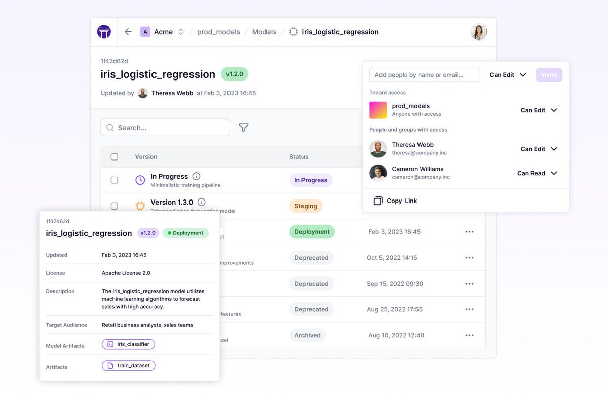 d_spodarets's tweet photo. [News] ZenML raises an additional $3.7M and launches a managed service
https://t.co/BdAcMXTPHd
#DataPhoenix #AI #ML #MachineLearning #DataScience #ArtificialIntelligence #News https://t.co/trKSjeU2wP