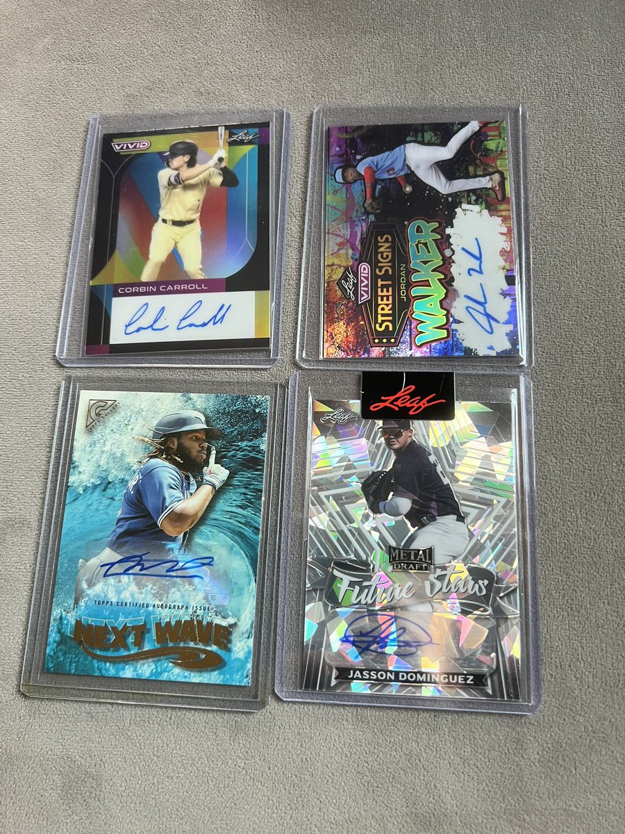 TheAndyOhara's tweet image. Looking to sell ASAP!! $385 Shipped priority!  Please DM/ Message below if interested!!   Looking to get $385 or as close as possible! #SportsCards #Topps #LeafBaseball #baseballcards #Dbacks   @MileHighChuck_  @CardPurchaser  Please RT
