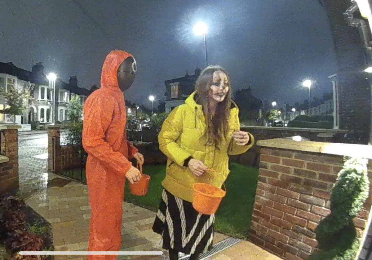 OllieCeee's tweet photo. Not the two fully grown adults trick or treating’ 🫣 https://t.co/FTuBnKebUU