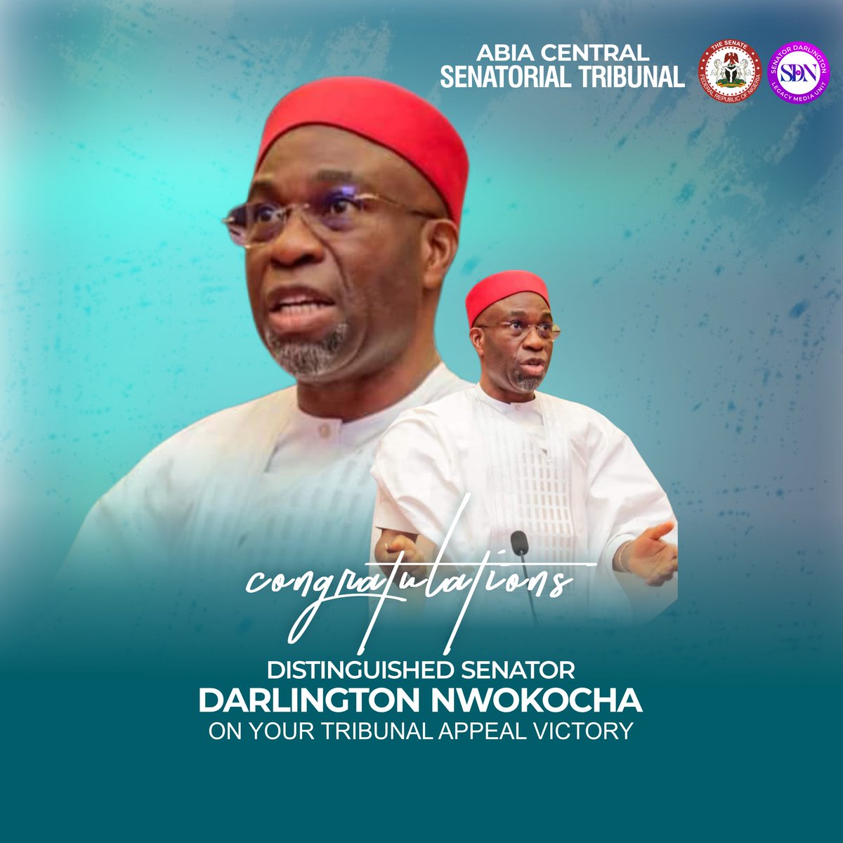 SenatorDarlooo's tweet photo. https://t.co/AT6vqN0boJ
SDN LEGACY NEWS
31.10.2023
AbiaCentral
#YouthPower
#nigeria
#democracy
#Tribunal
#senatordarloo https://t.co/3lAkVzJcI5