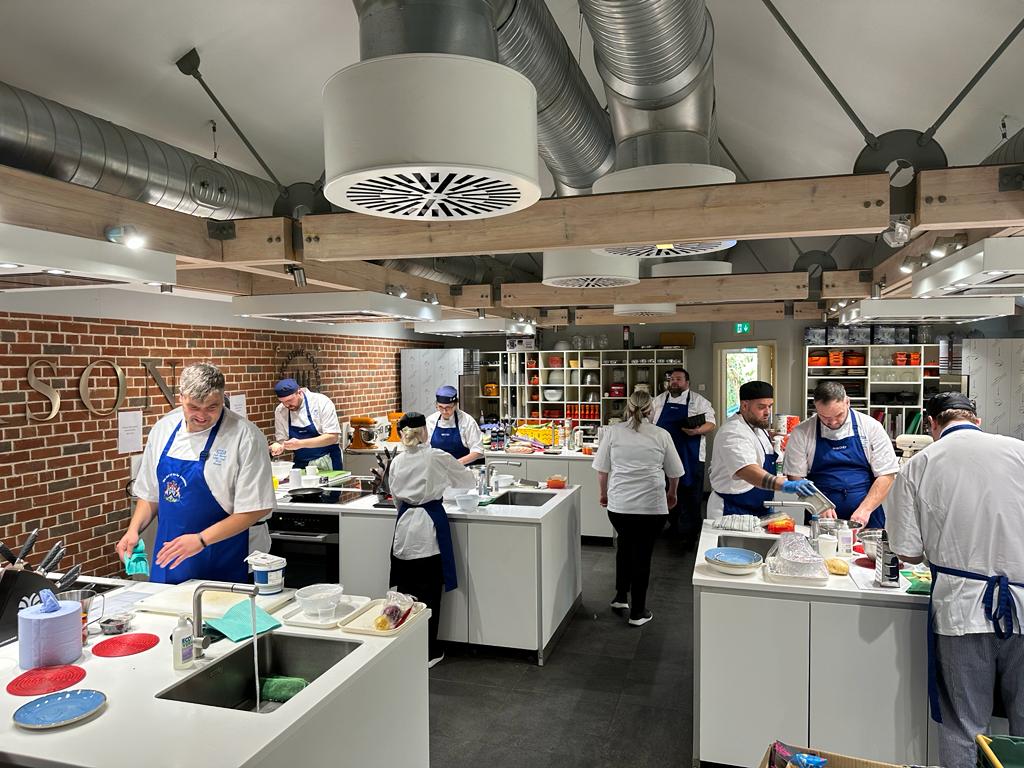 Today our public sector sales manager, Stuart, attended NHS Chef 2023 finals at Lainston House near Winchester 🙌🏻 It's always a pleasure to be involved with such a special event, a huge good luck to all teams competing! 💙